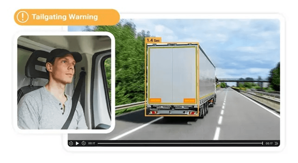 Teletrac Navman tailgating alerts