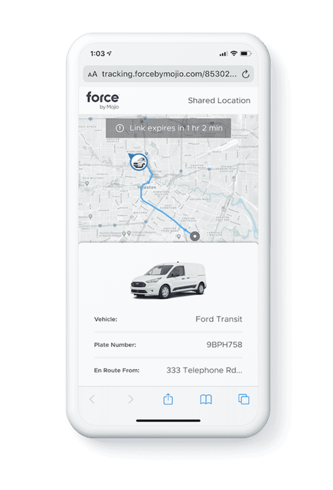 Force Fleet Tracking live tracking
