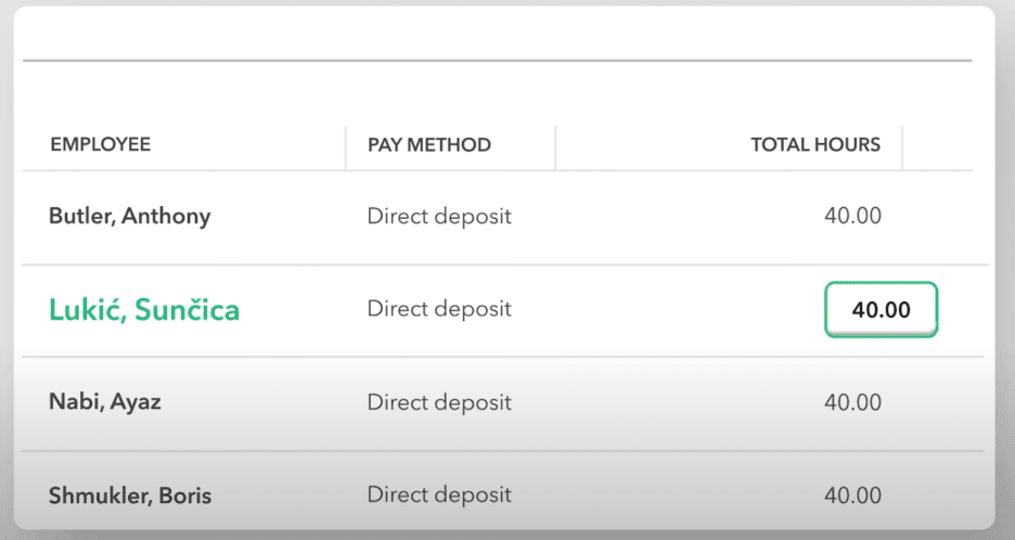 Quickbooks payroll direct deposit