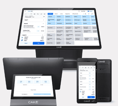 Cake POS system 