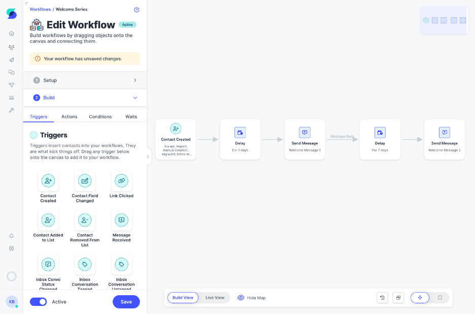 SlickText workflow