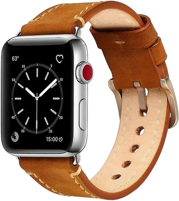 Mkeke Genuine Leather iWatch Band