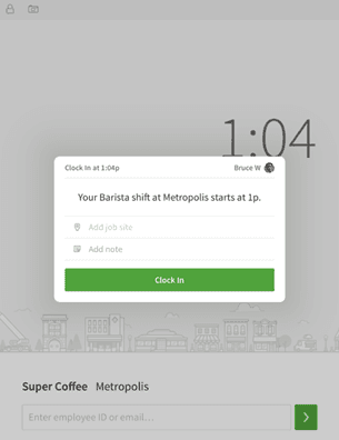 When I Work staff notes