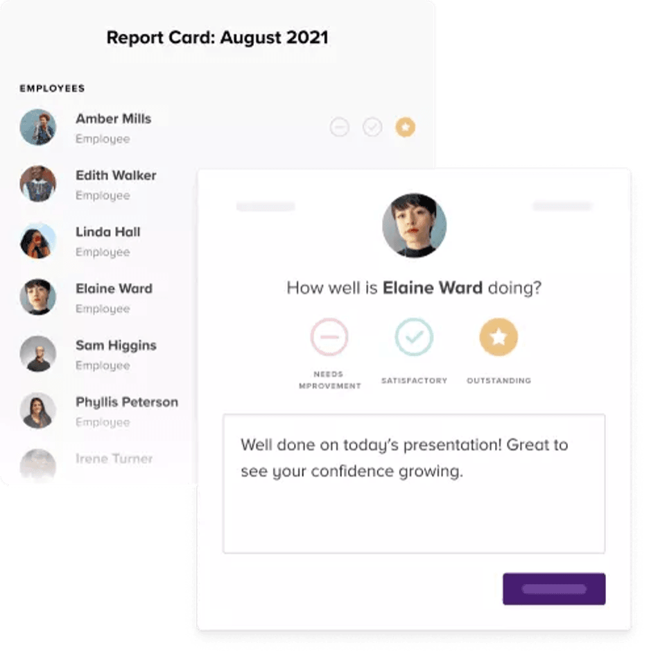 Bambee performance management