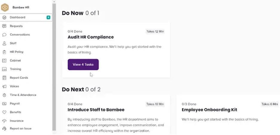 Bambee platform