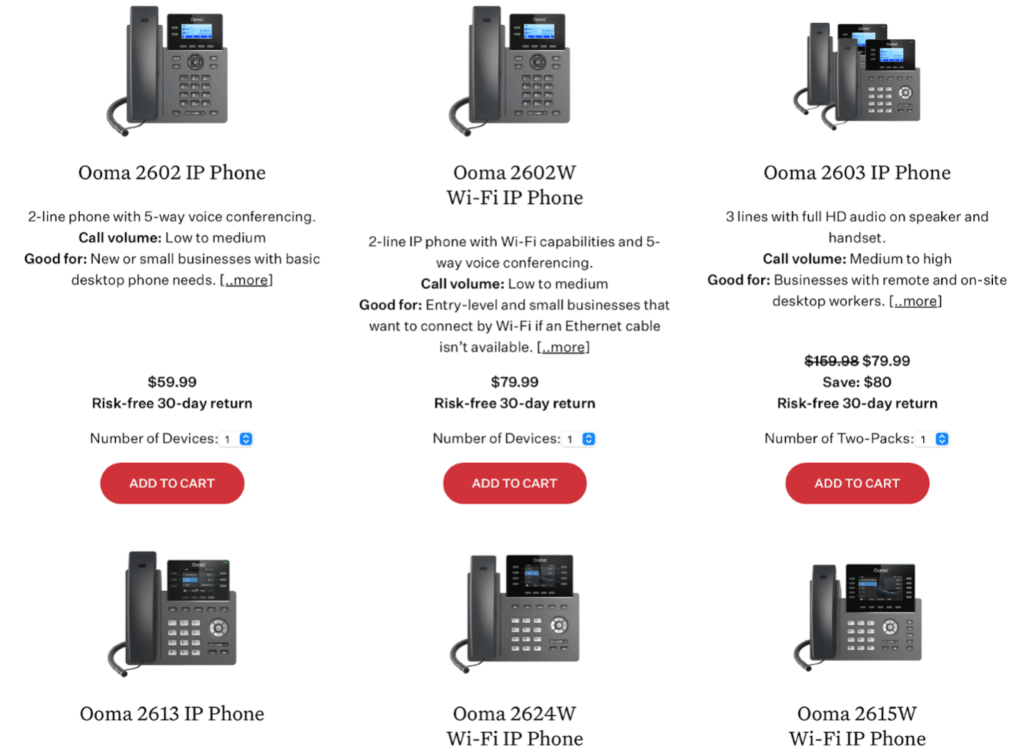 Ooma phones